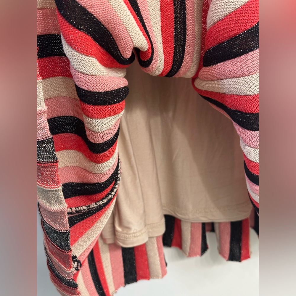 VICI Striped Metallic Knit Mini Dress - Picture 10 of 12